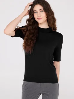 Suzy Shier Short Sleeve|Sweaters & Cardigans><noscript><img width=