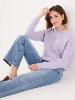 Suzy Shier Long Sleeve|Sweaters & Cardigans>Multi Stitch Crew Neck Sweater