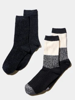 Suzy Shier Socks & Tights>2-Pack Cozy Socks