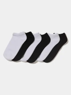 Suzy Shier Socks & Tights>6-Pack Of Classic Ankle Socks