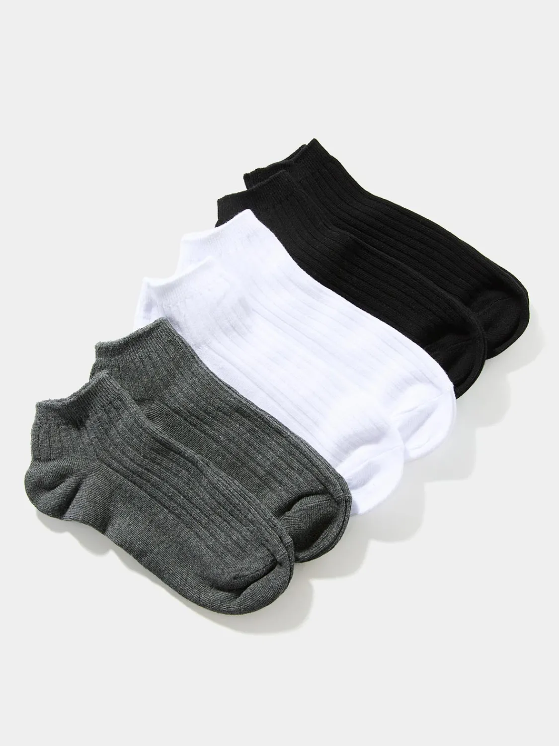 Suzy Shier Socks & Tights>6-Pack Of coloured Ribbed Socks