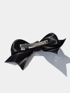 Suzy Shier Hair Accessories>3-Pack Satin Bow Hair Clips
