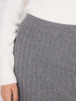 Suzy Shier Skirts>Pleated Knit Sweater Midi Skirt
