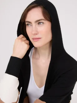 Suzy Shier Long Sleeve|Sweaters & Cardigans>Ribbed Colour Block Open Duster