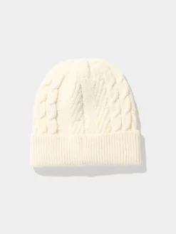 Suzy Shier Hats & Scarves & Gloves>Ribbed Cuff Cable Knit Hat