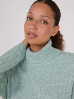 Suzy Shier Long Sleeve|Sweaters & Cardigans>Ribbed Turtleneck Sweater