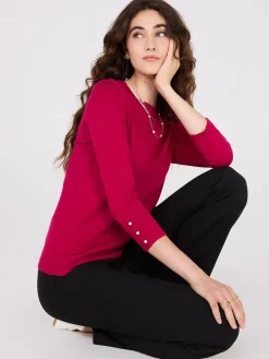 Suzy Shier Long Sleeve|Sweaters & Cardigans><noscript><img width=