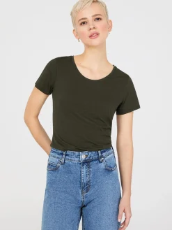 Suzy Shier Suzy Everyday|Short Sleeve><noscript><img data-lazyloaded=