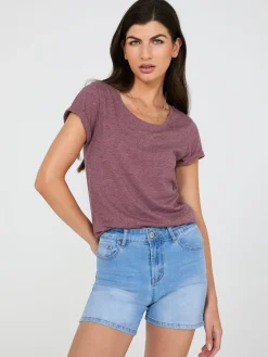Suzy Shier Suzy Everyday|Short Sleeve><noscript><img data-lazyloaded=