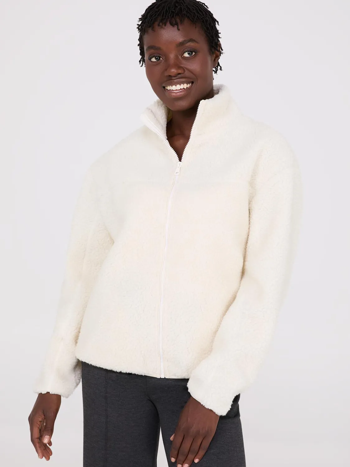 Suzy Shier Puffers & Jackets|Puffers & Jackets>Sherpa Jacket