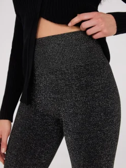Suzy Shier Leggings & Sweatpants>Shimmer Seamless Leggings