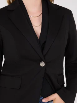 Suzy Shier Blazers & Vests>Short 1-Button Blazer