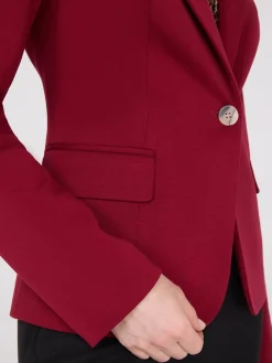 Suzy Shier Blazers & Vests>Short 1-Button Blazer