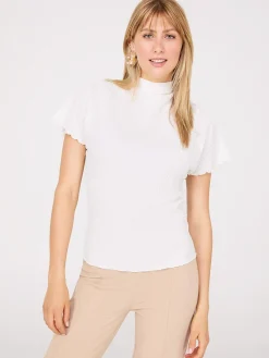 Suzy Shier Tops|Short Sleeve><noscript><img width=