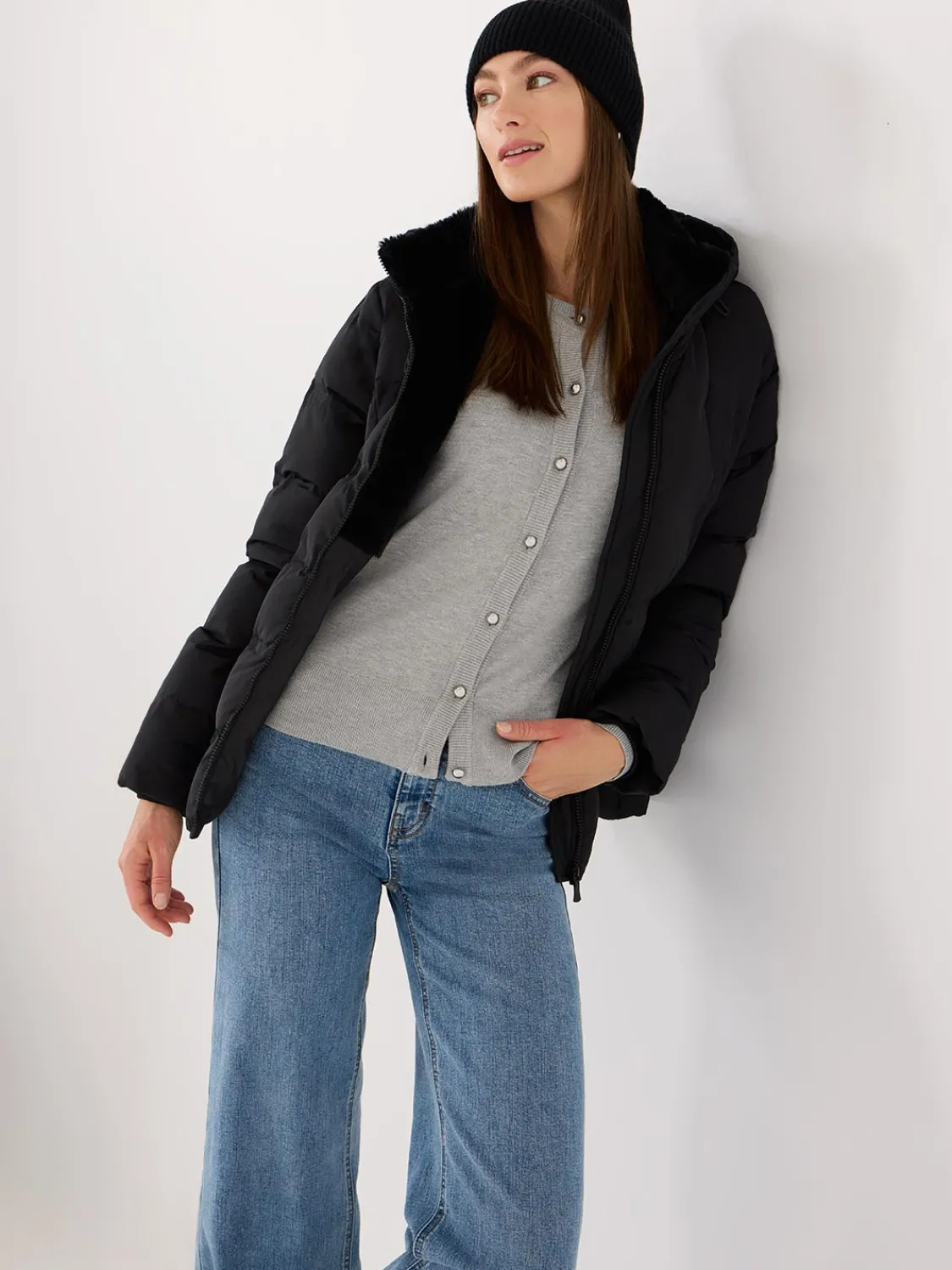 Suzy Shier Puffers & Jackets|Puffers & Jackets>Short Puffer Jacket