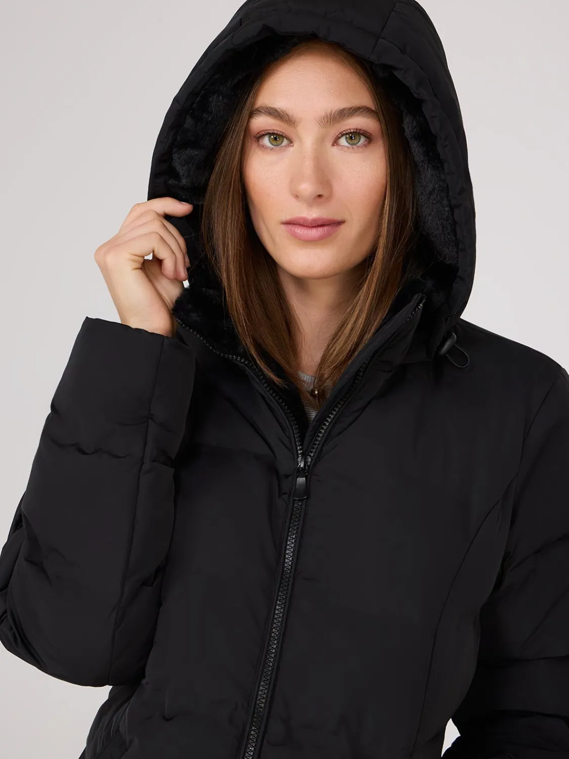 Suzy Shier Puffers & Jackets|Puffers & Jackets>Short Puffer Jacket