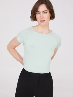 Suzy Shier Suzy Everyday|Short Sleeve>Short Raglan Sleeve T-Shirt