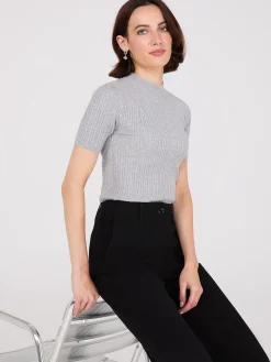 Suzy Shier Short Sleeve|Sweaters & Cardigans><noscript><img width=