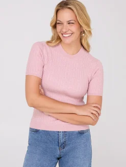 Suzy Shier Short Sleeve|Sweaters & Cardigans><noscript><img width=