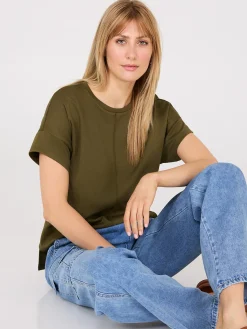 Suzy Shier Short Sleeve|Tank Tops & T-Shirts><noscript><img data-lazyloaded=