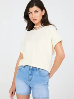 Suzy Shier Short Sleeve|Tank Tops & T-Shirts><noscript><img data-lazyloaded=