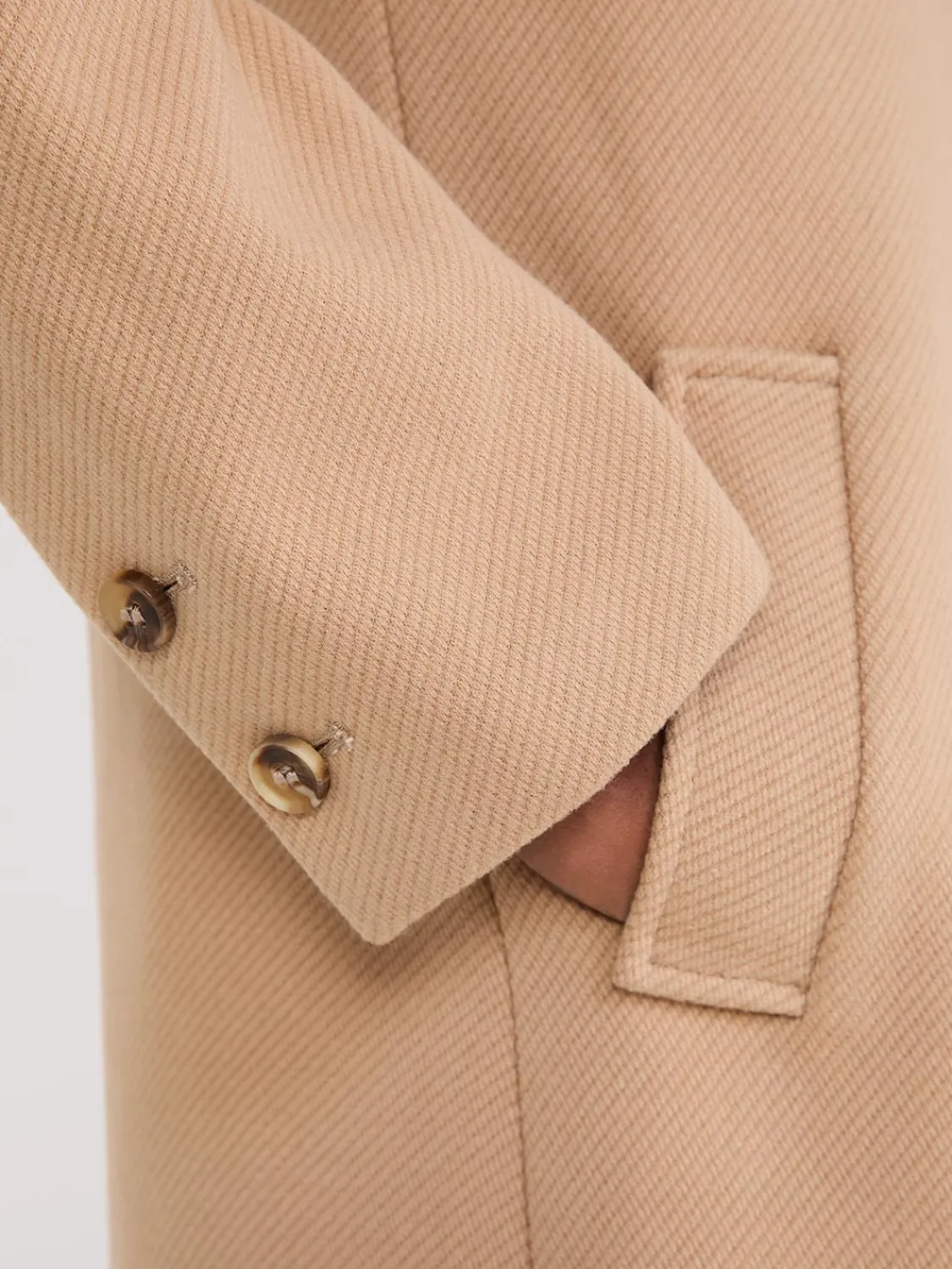 Suzy Shier Coats|Coats>Single-Breasted Car Coat