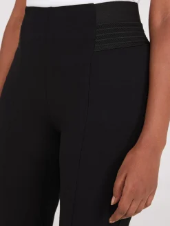 Suzy Shier Pants>Skinny Pants With Exposed Waistband