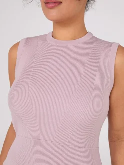 Suzy Shier Sleeveless|Sweaters & Cardigans>Sleeveless Ribbed Sweater