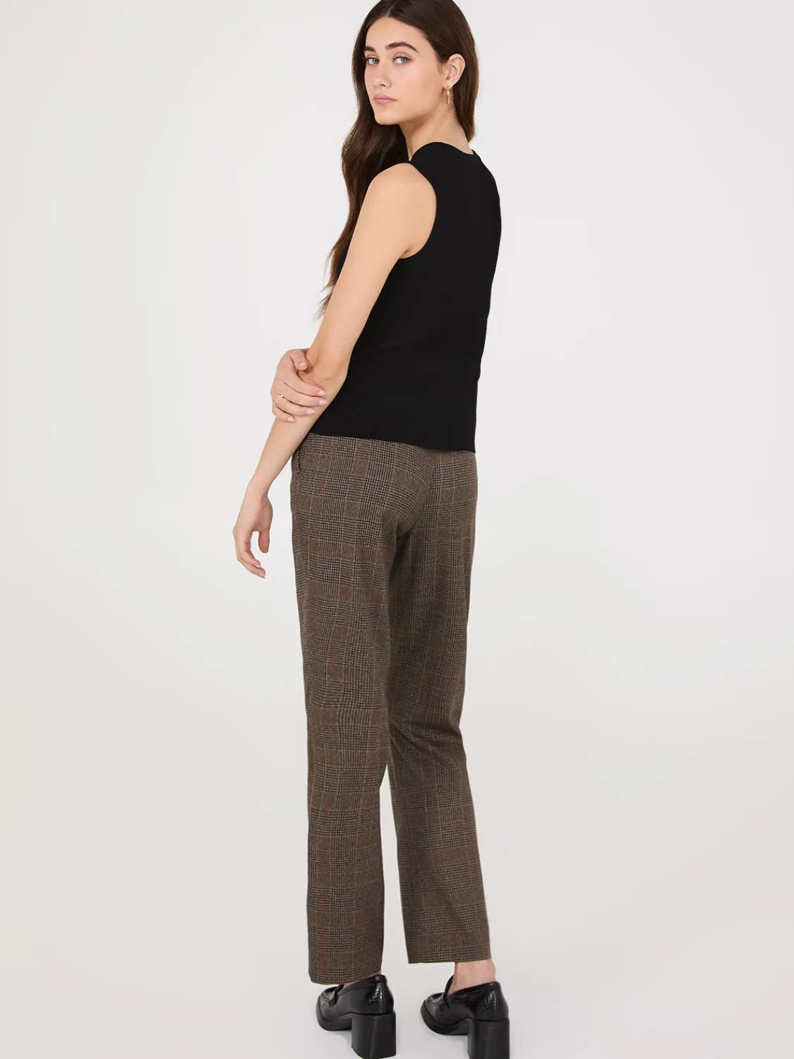Suzy Shier Sleeveless|Sweaters & Cardigans>Sleeveless Ribbed Sweater