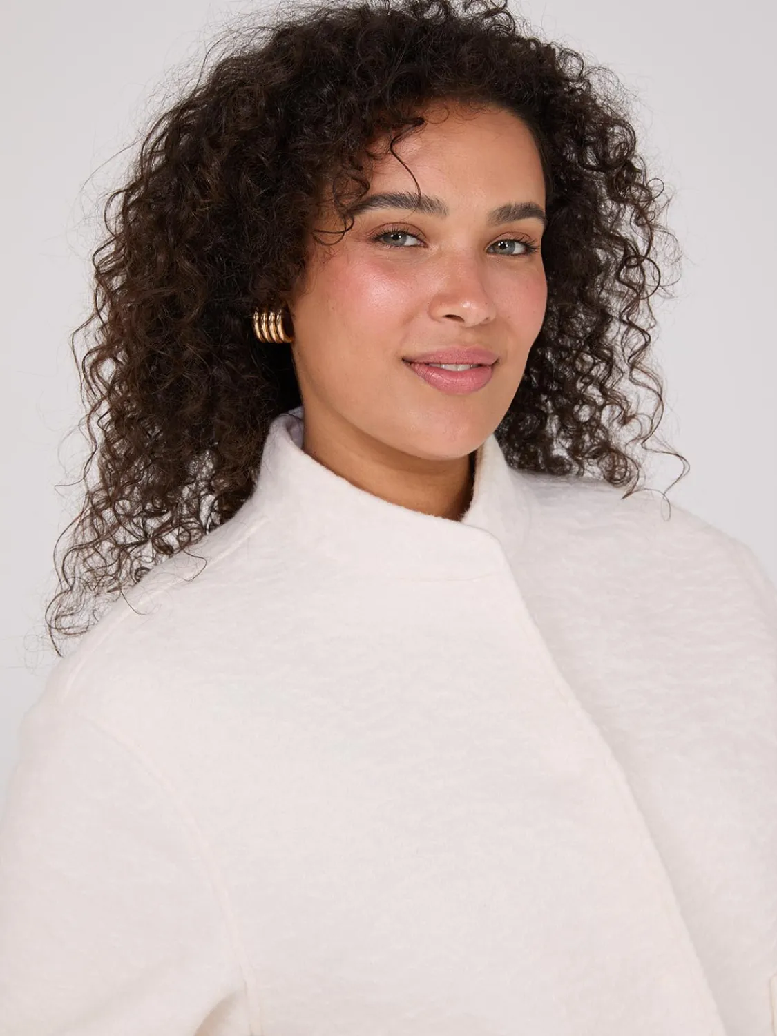Suzy Shier Puffers & Jackets|Puffers & Jackets>Snap Front Bomber Jacket