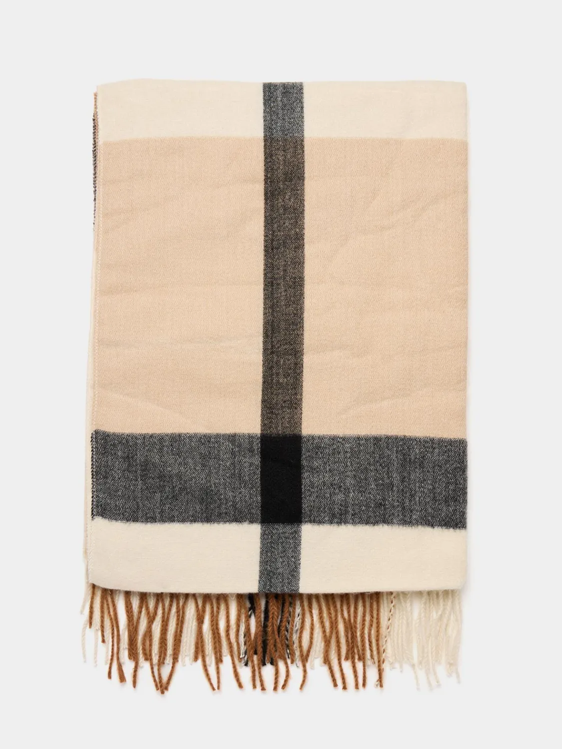 Suzy Shier Hats & Scarves & Gloves>Soft Brushed Degrade Check Scarf