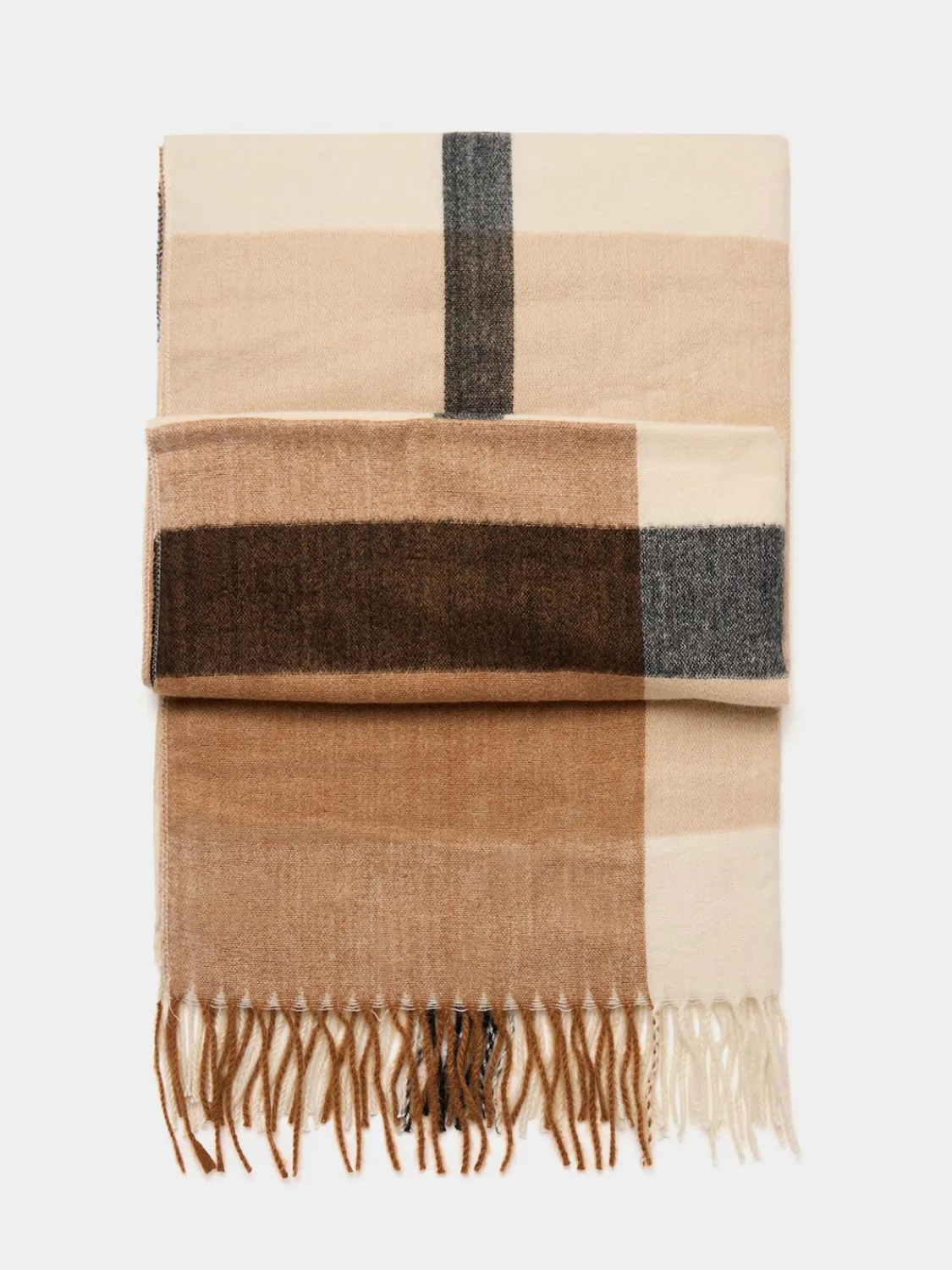 Suzy Shier Hats & Scarves & Gloves>Soft Brushed Degrade Check Scarf