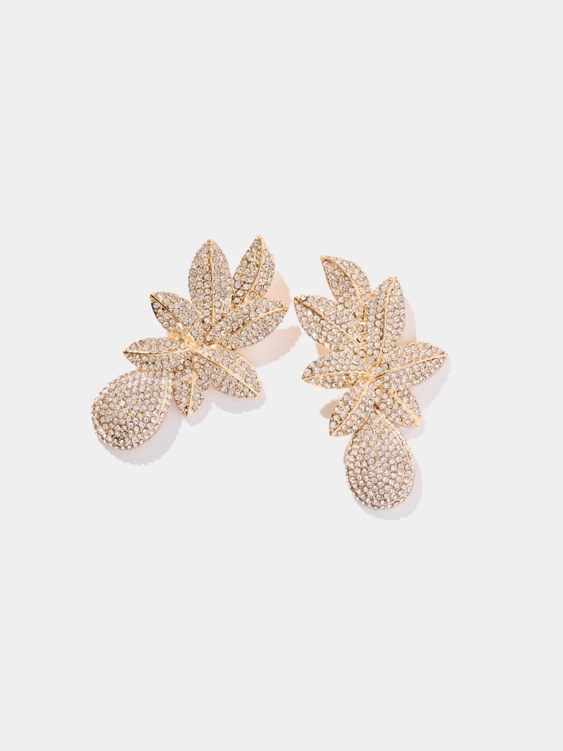 Suzy Shier Jewelry By Le Château>Statement Leaf & Tear Drop Earring