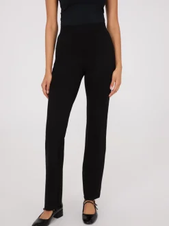 Suzy Shier Pants>Straight Leg Pull-On Pants