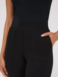 Suzy Shier Pants>Straight Leg Pull-On Pants
