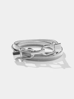 Suzy Shier Belts, Handbags & Shoes>Stretch Metal Belt With Closure Hooks