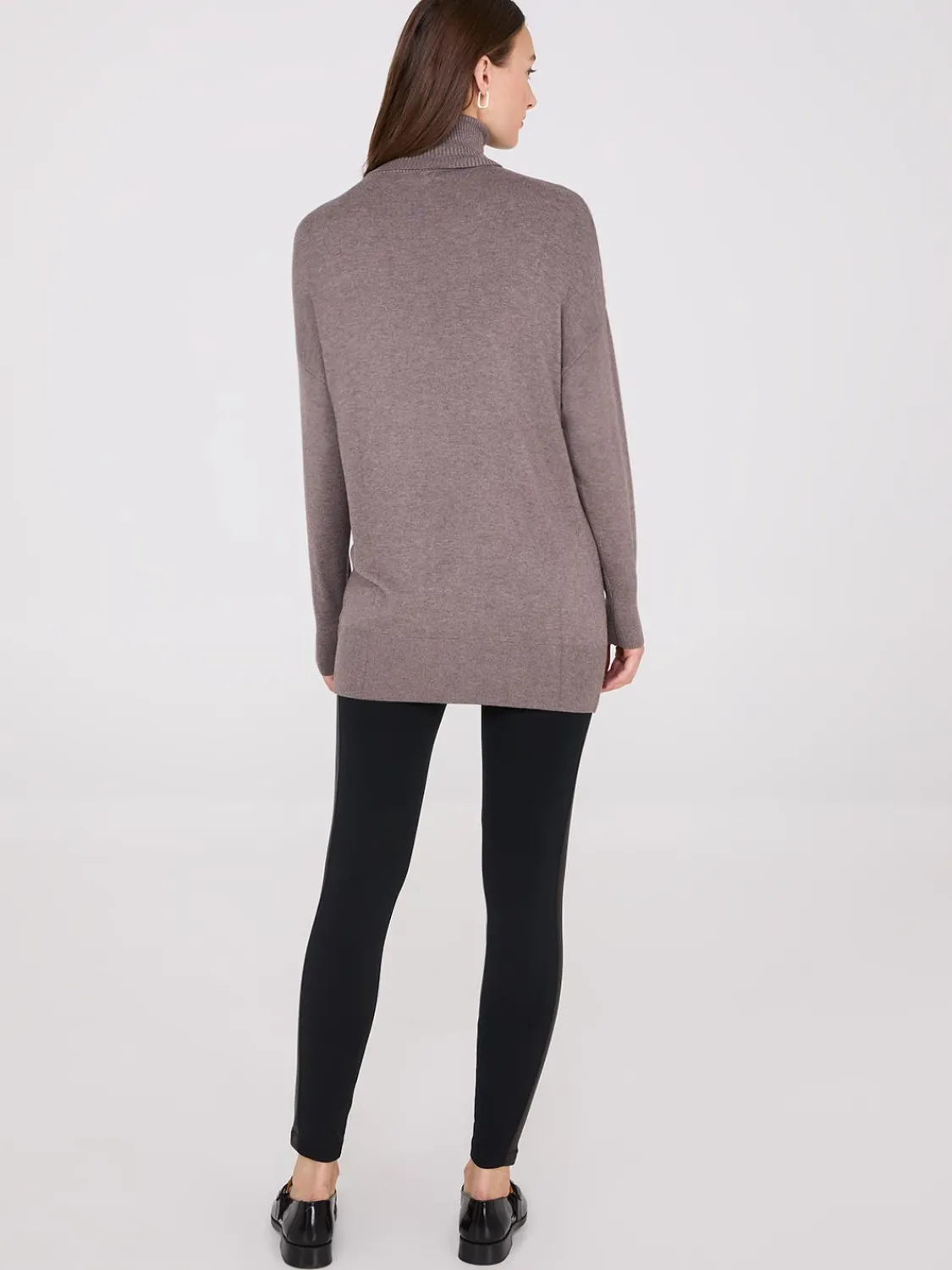 Suzy Shier Long Sleeve|Sweaters & Cardigans>Turtleneck Sweater With Button Details