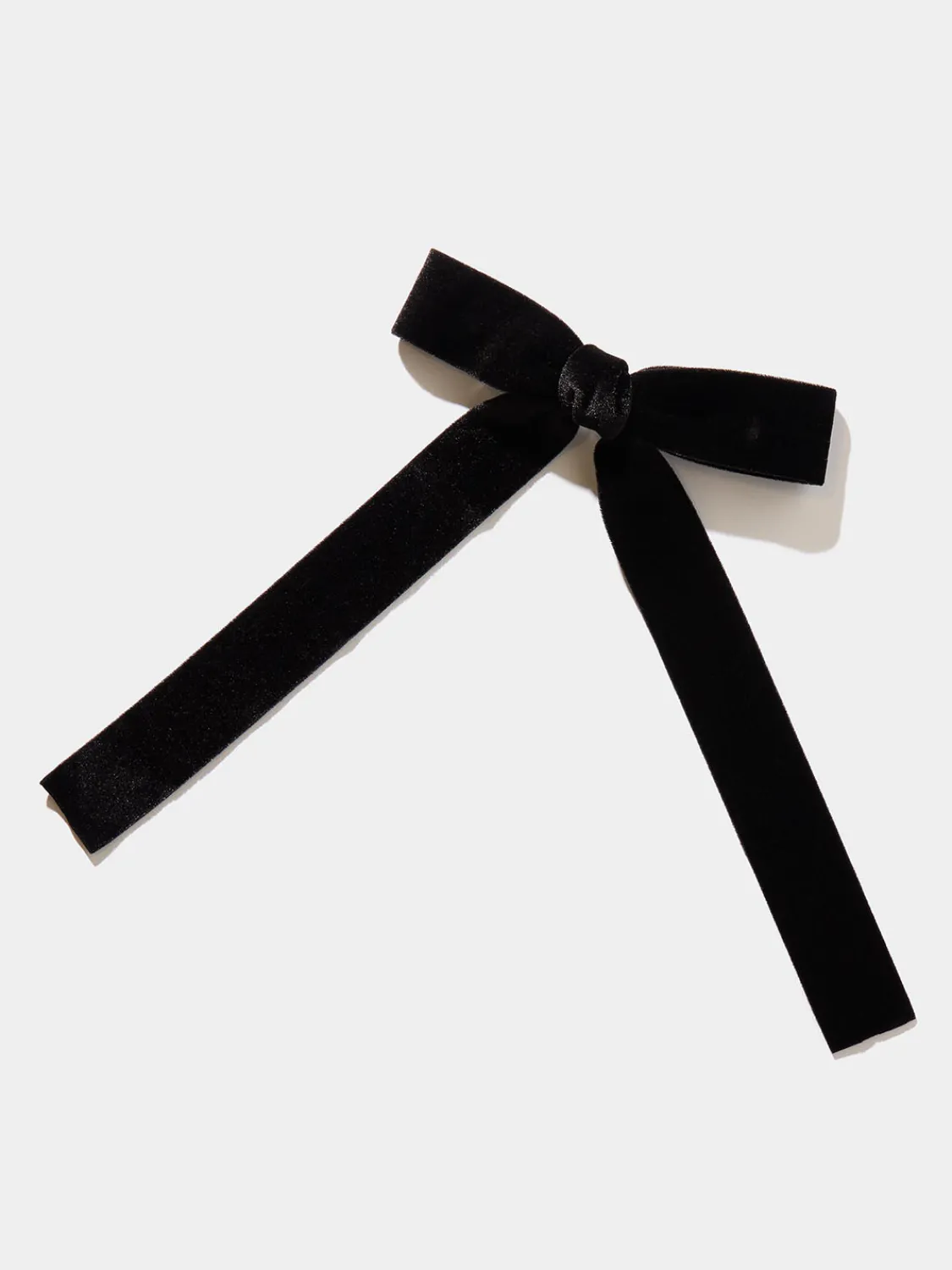 Suzy Shier Hair Accessories>Velvet Bow Hair Clip