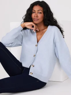 Suzy Shier Long Sleeve|Sweaters & Cardigans>V-Neck Knit Cardigan