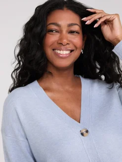 Suzy Shier Long Sleeve|Sweaters & Cardigans>V-Neck Knit Cardigan