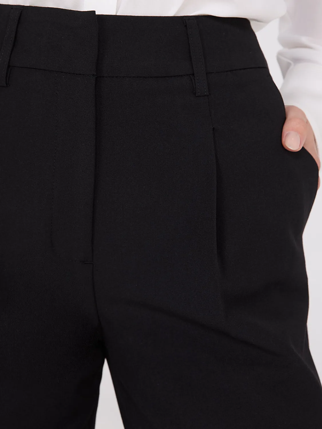 Suzy Shier Bottoms|Pants>Wide-Leg Pleated Pants