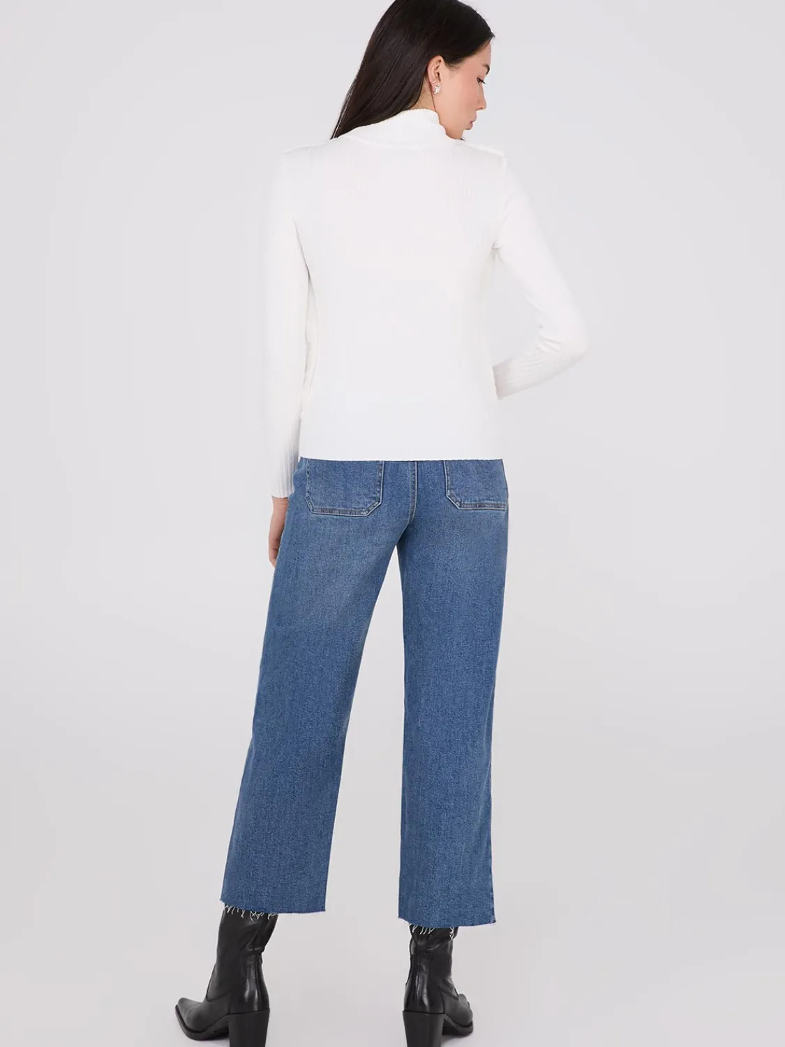 Suzy Shier Long Sleeve|Sweaters & Cardigans>Zip-Front Faux Fur Sweater